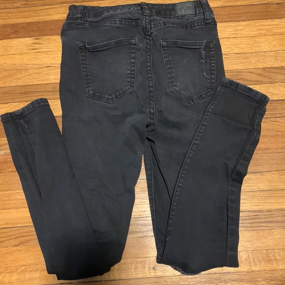 Bluenotes black ripped skinny jeans - Picture 3 of 3